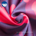 Новый дизайн красной камуфляжной ткани с принтом